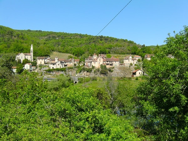 Ein Dorf in Frankreich